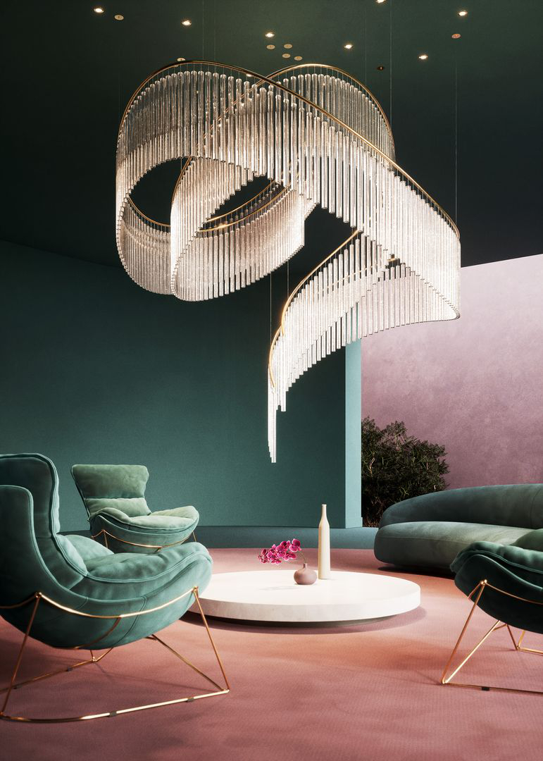Preciosa begeistert mit Kompositionen aus Kristall | Möbel & Design Guide